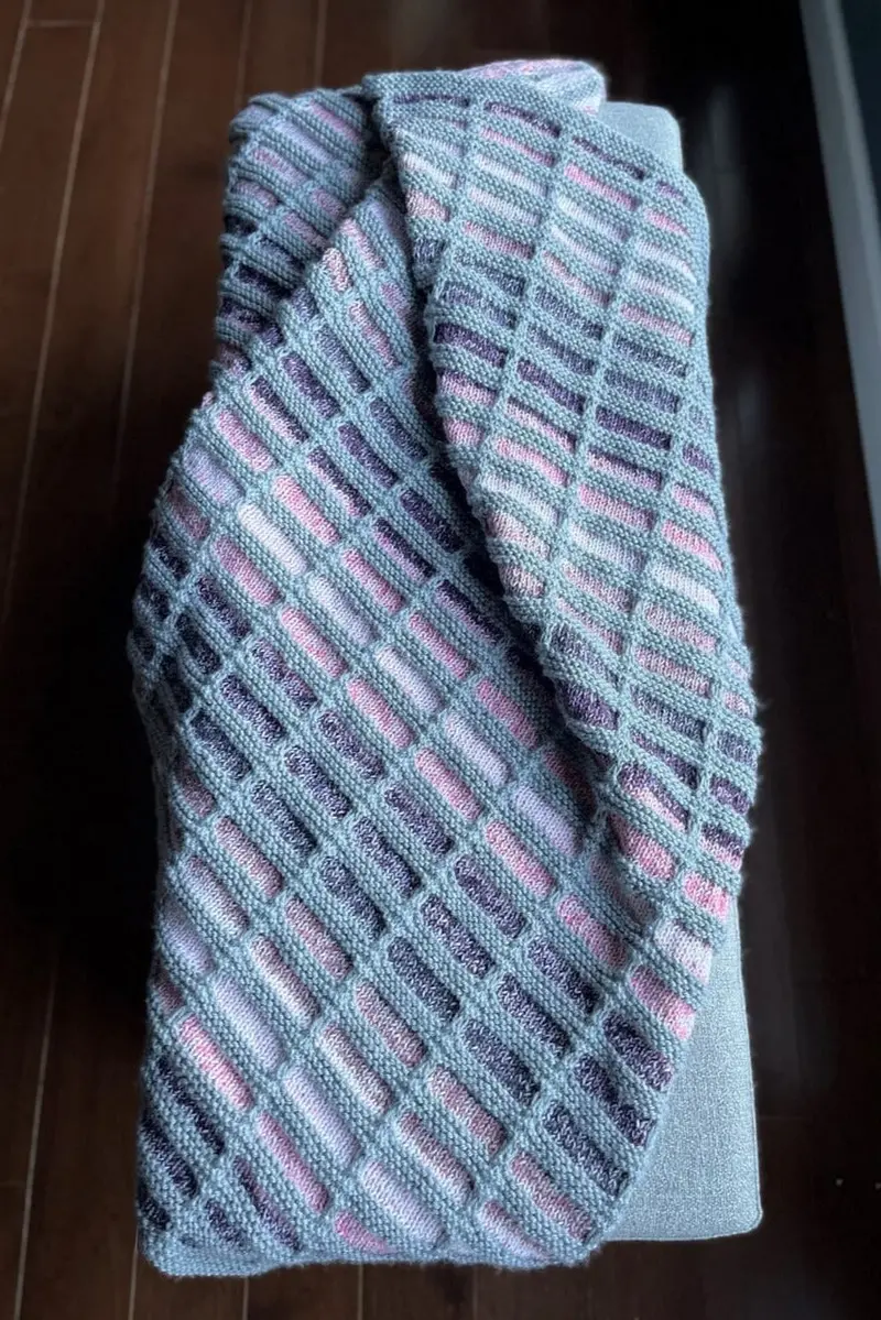 Knit Kit - Felicity Throw 1