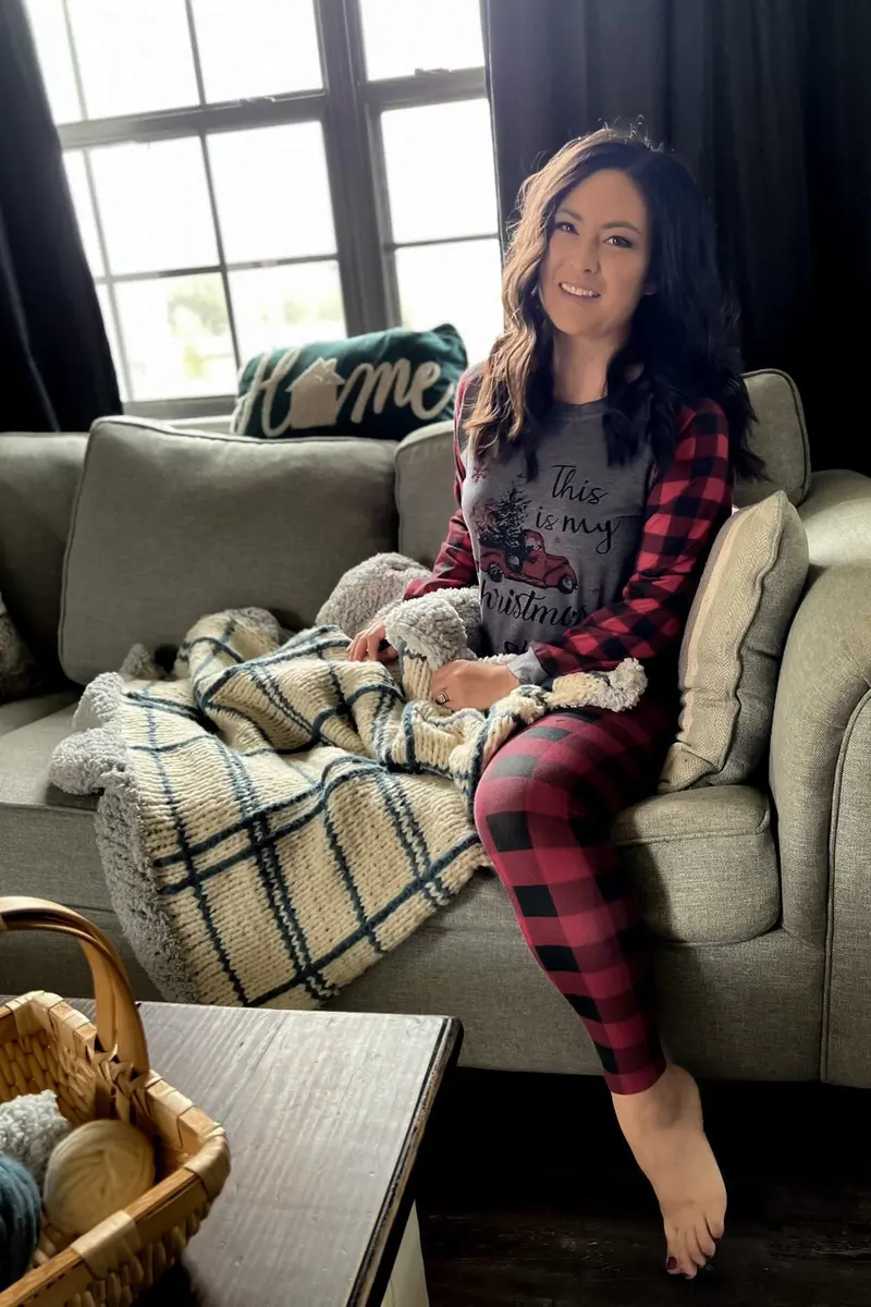 Knit Kit - Flannel And Fleece Lapghan 1