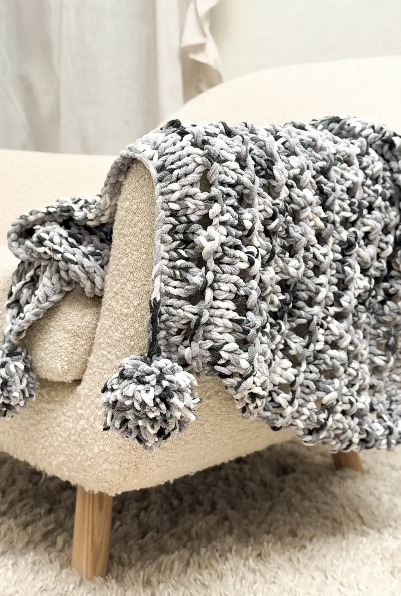 Knit Kit - Flurry Blanket 2