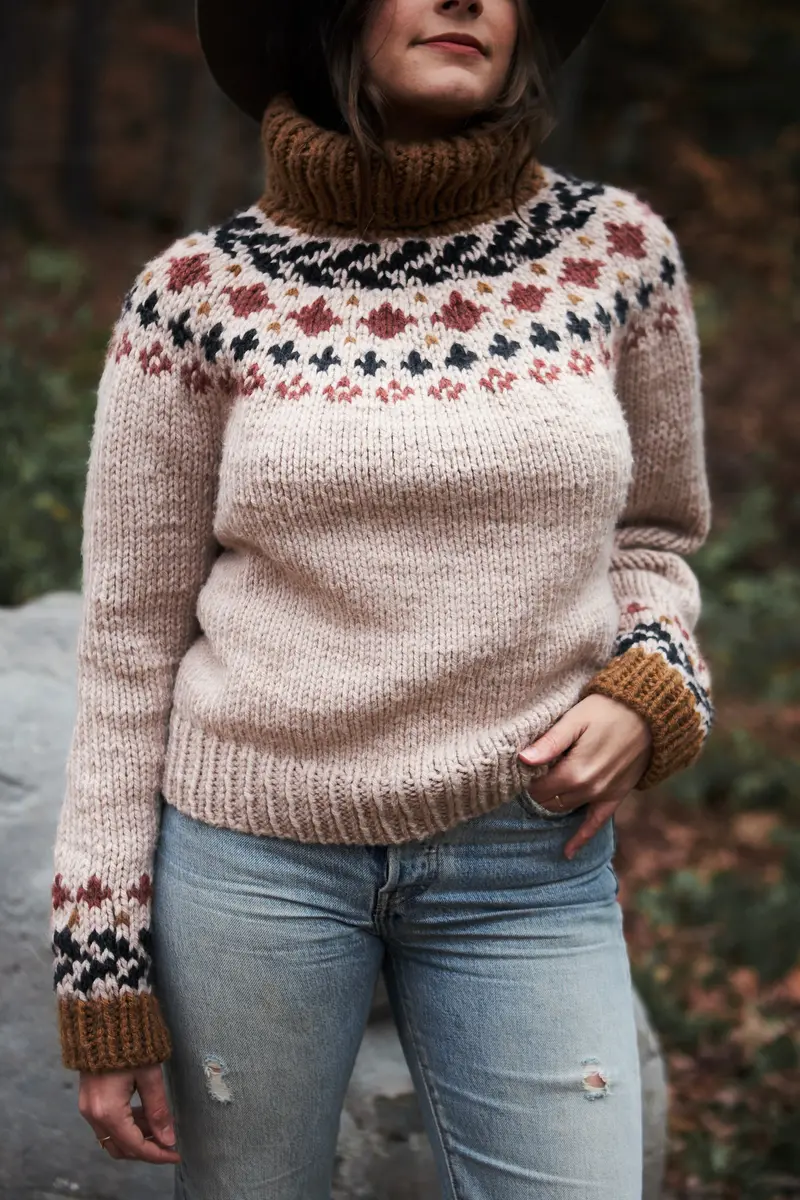 Knit Kit - Folklore Sweater 1