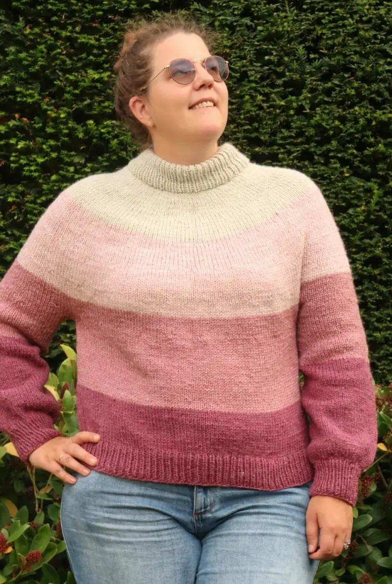 Knit Kit - Freeze Frame Sweater 1