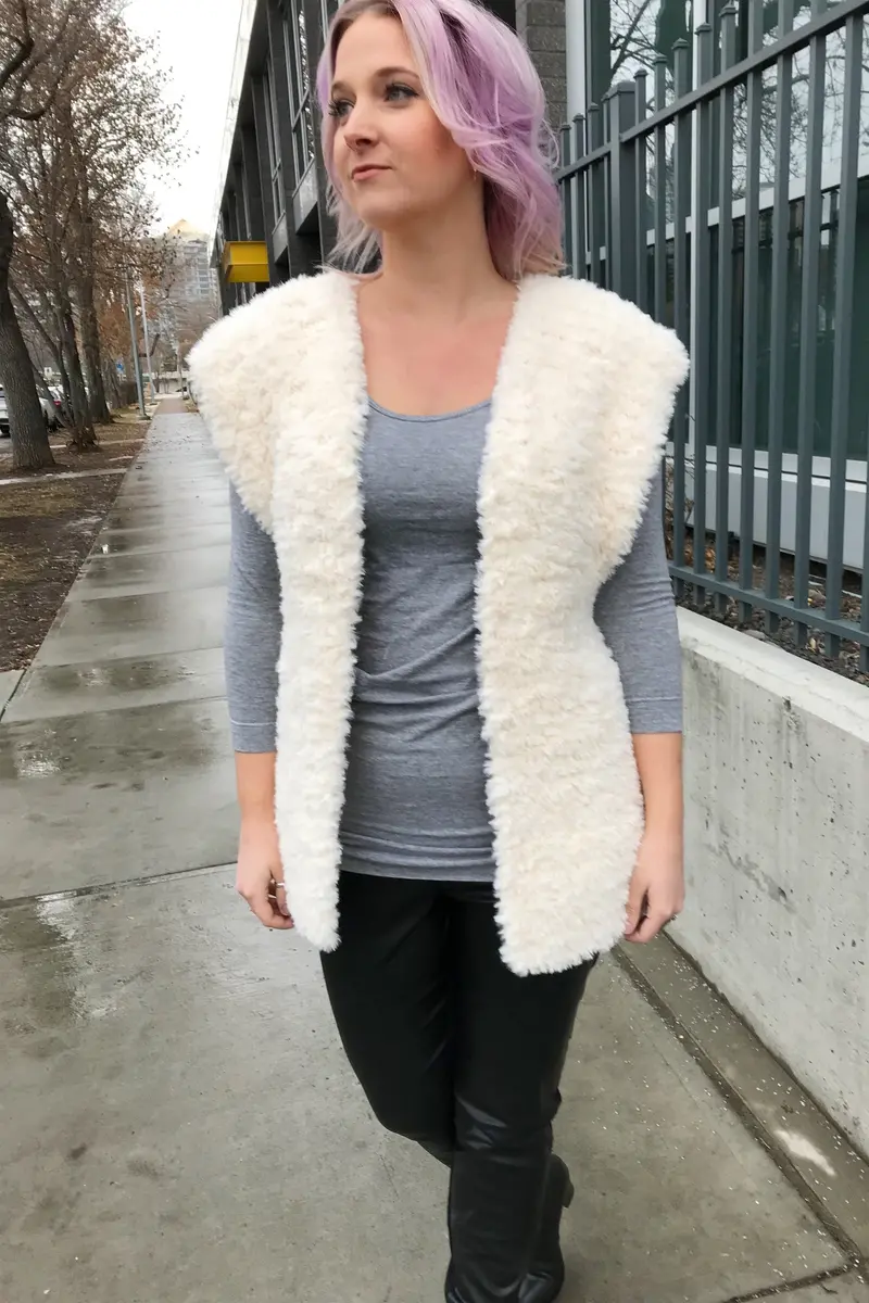 Knit Kit - Go For Faux Vest 1