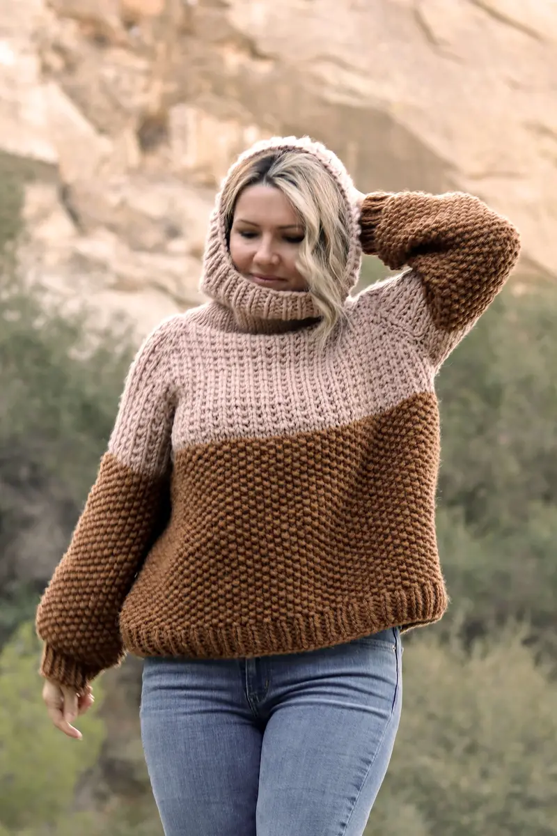 Knit Kit - Harlow Hoodie 1