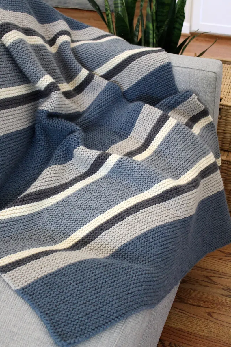 Knit Kit - Here And Now Blanket 1