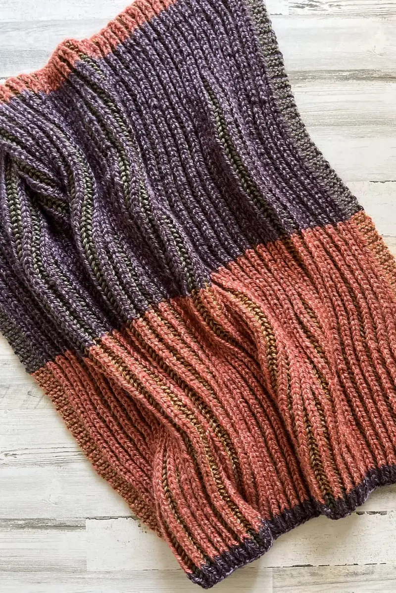 Knit Kit - Hidden Gems Throw 1