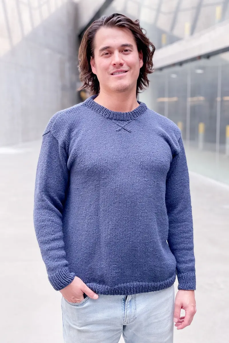 Knit Kit - His Classic Crew 1