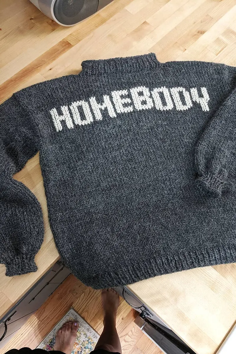 Knit Kit  - Homebody Sweater 1