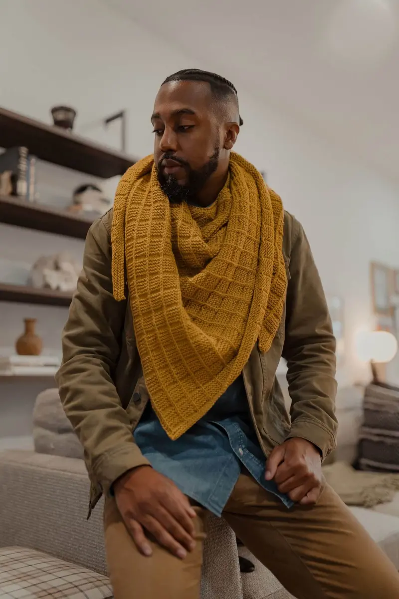 Knit Kit - Ingot Shawl 1