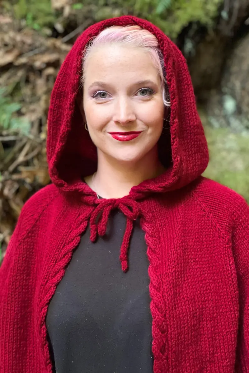 Knit Kit - Into The Woods Capelet 1