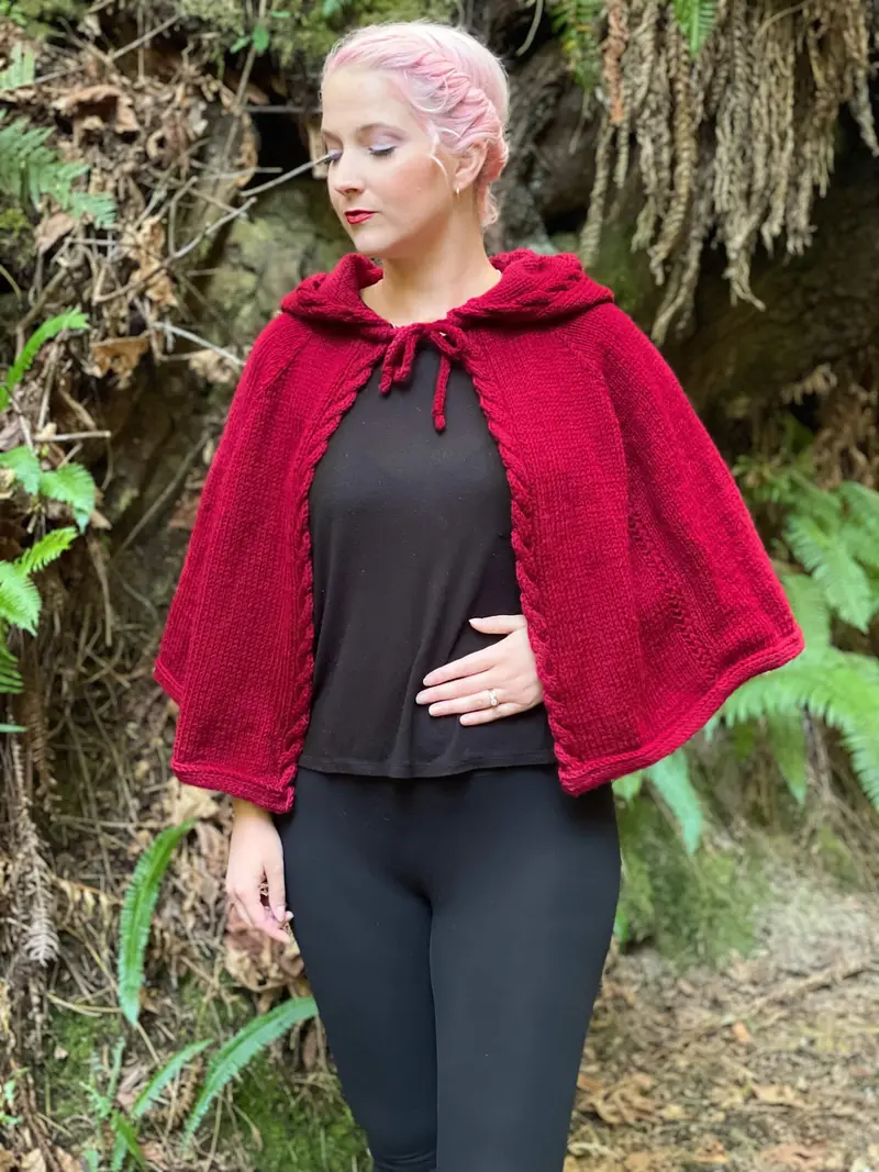 Knit Kit - Into The Woods Capelet 2