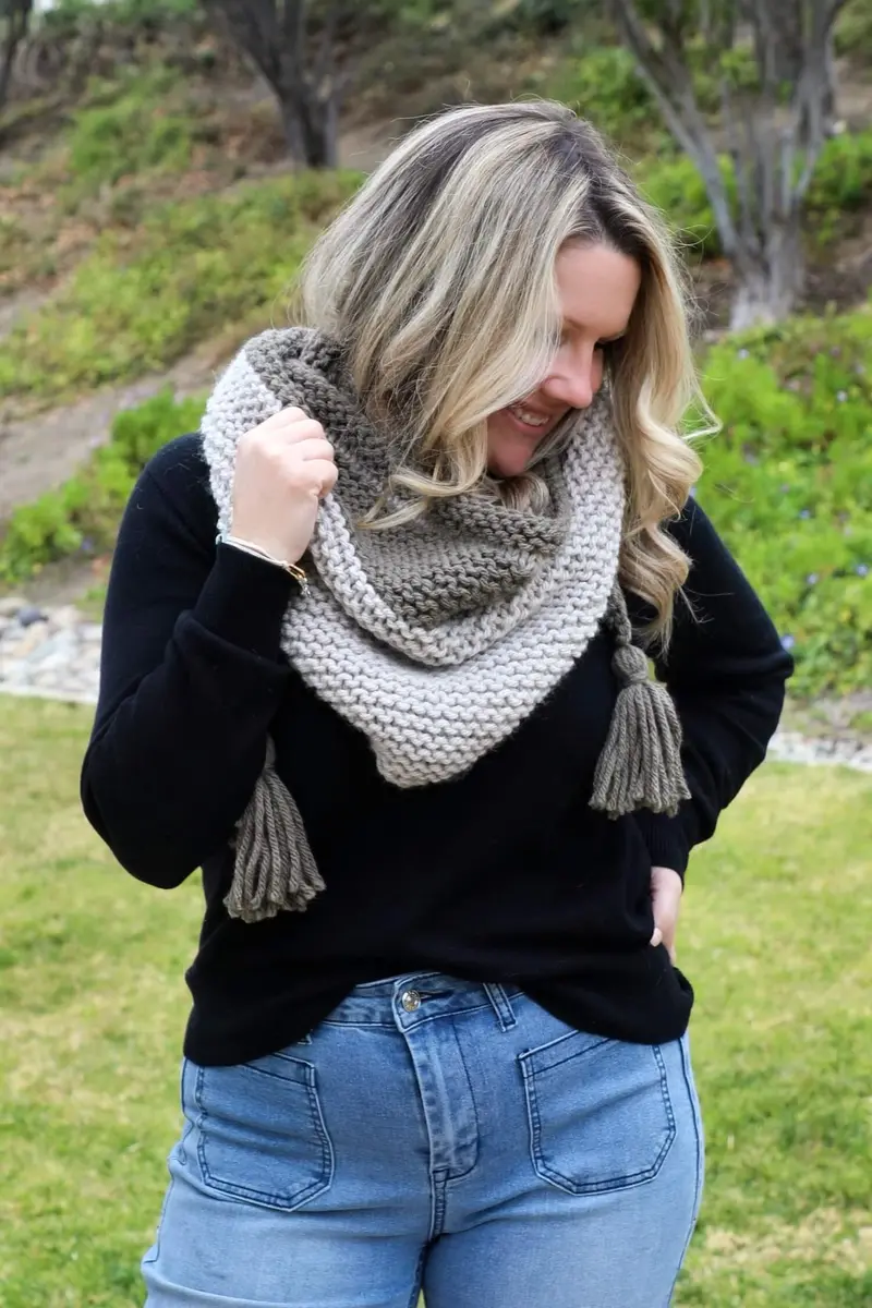 Knit Kit - Juniper Shawl 1