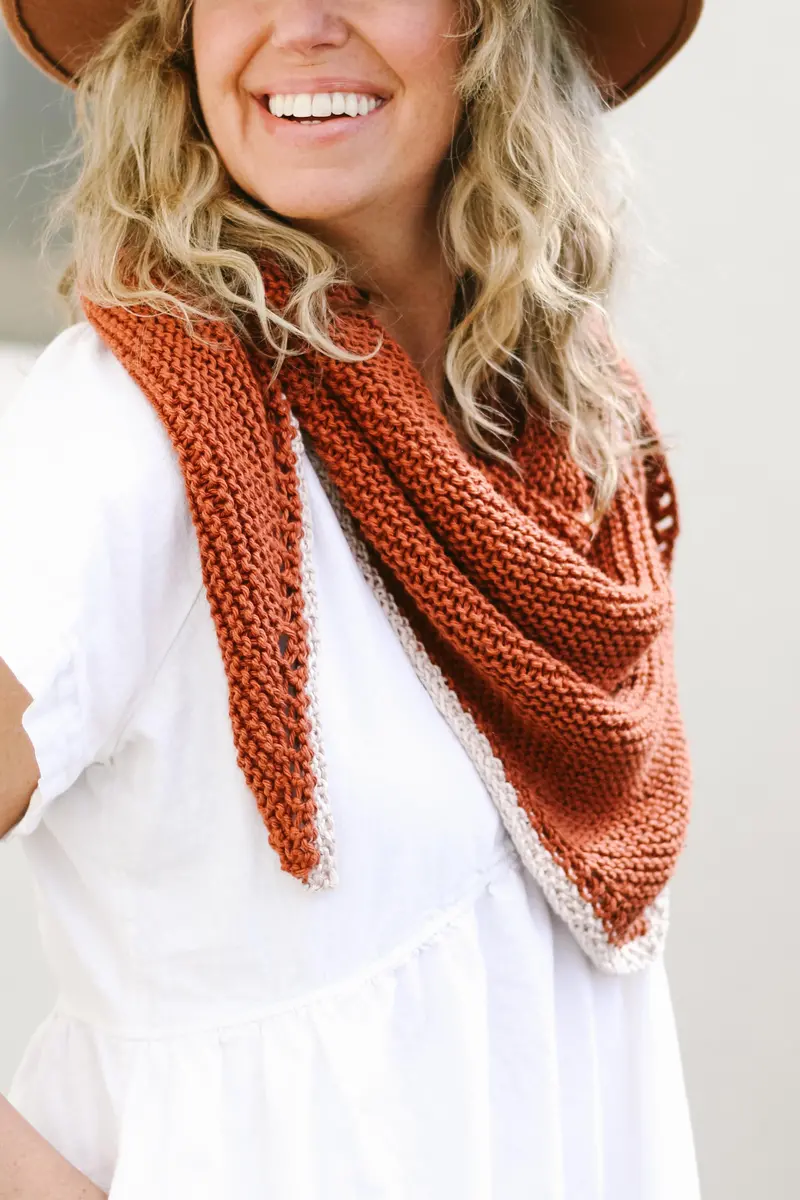 Knit Kit - Just Getting Started Scarf 1