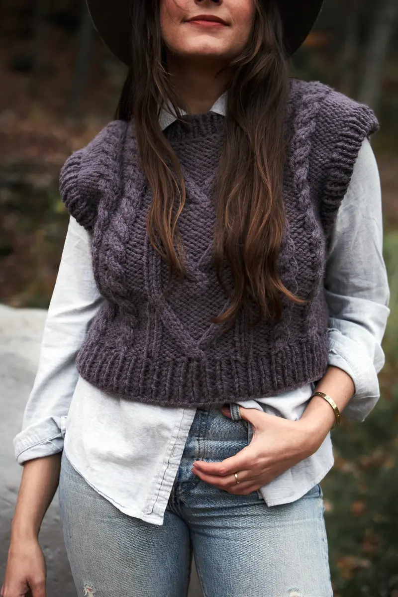 Knit Kit - Keaton Vest 1