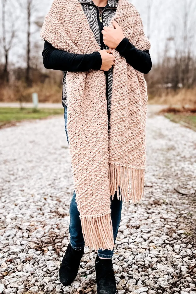 Knit Kit - Kelaya Super Scarf 1
