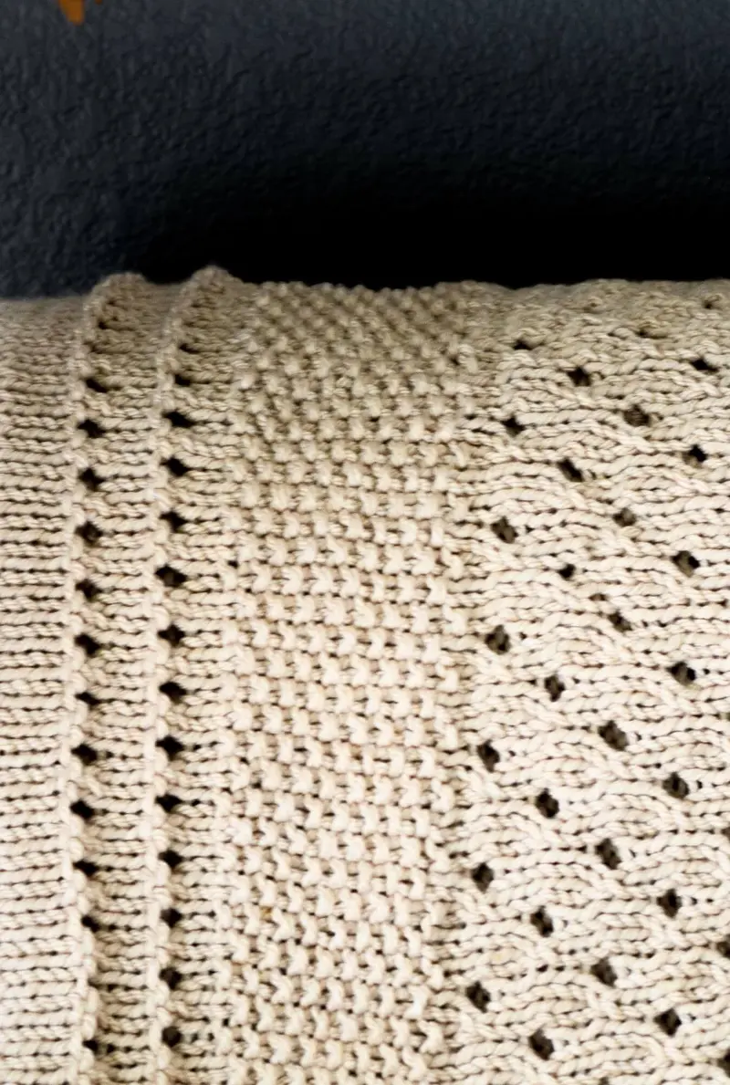 Knit Kit - Knit With Love Throw 2