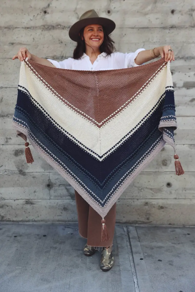 Knit Kit - Landscape Wrap 1