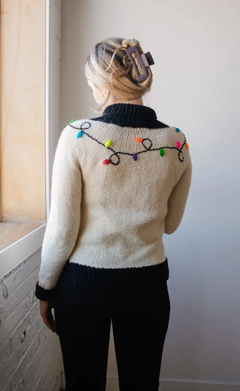 Knit Kit - Light It Up Yoke 2