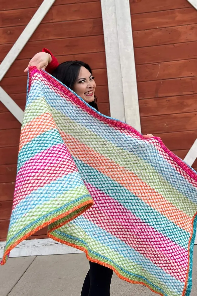 Knit Kit - Light Show Wrap 1