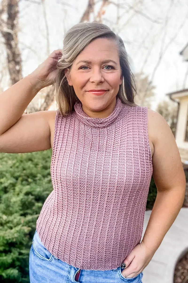 Knit Kit - Linear Tank 1