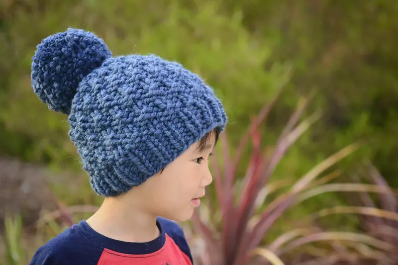 Knit Kit - Little Granite Slouch Beanie 1