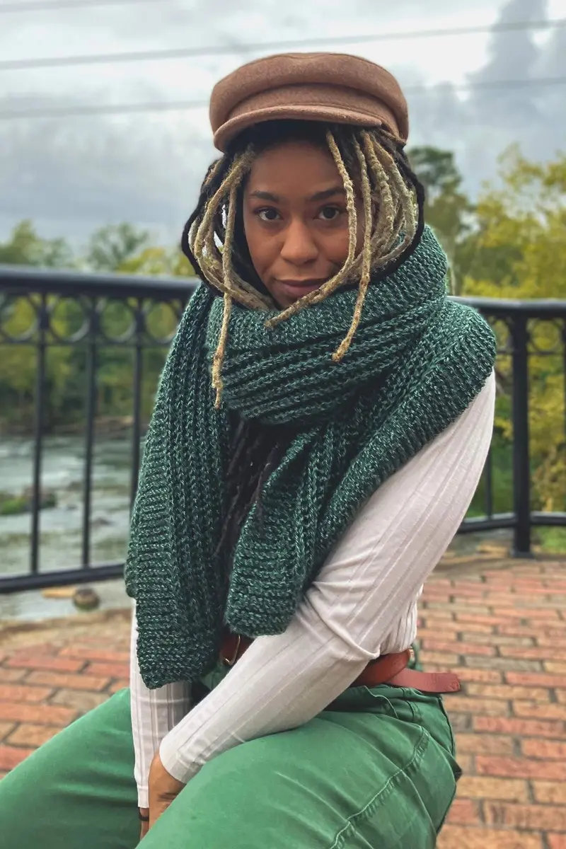 Knit Kit - Luna Serene Wrap 1