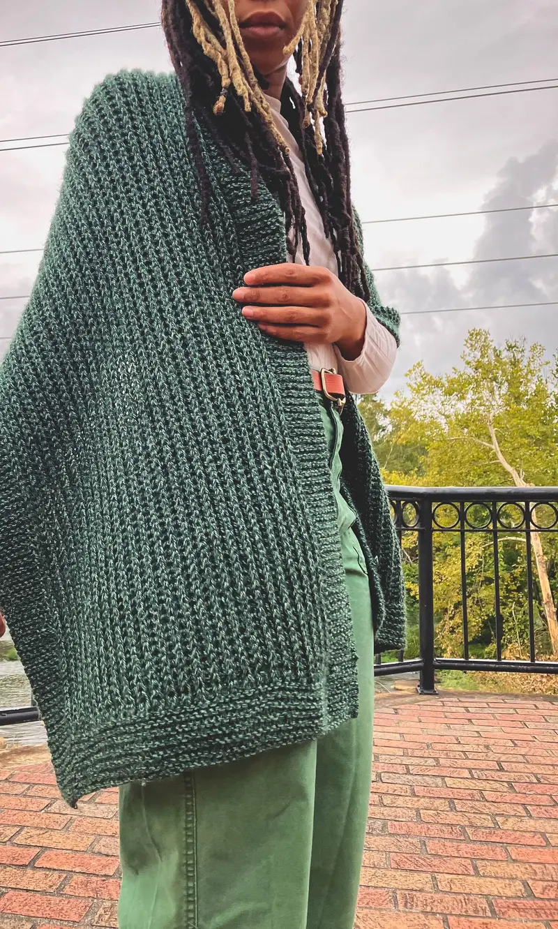 Knit Kit - Luna Serene Wrap 2