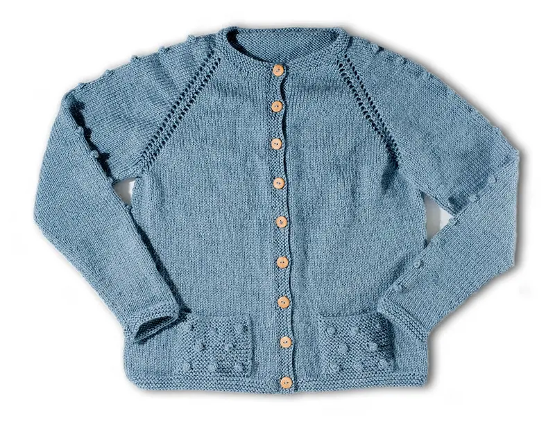 Knit Kit - Maker Momma's Top Down Cardigan 1