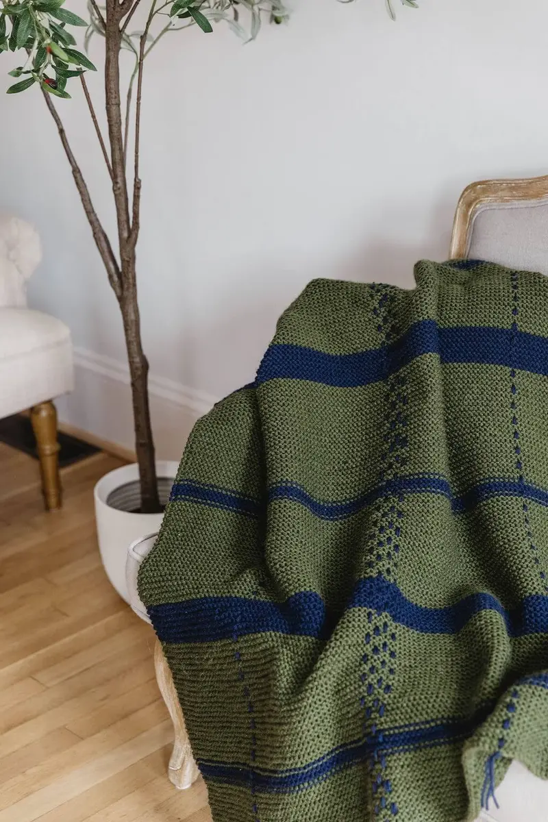 Knit Kit - Maxwell Blanket 1