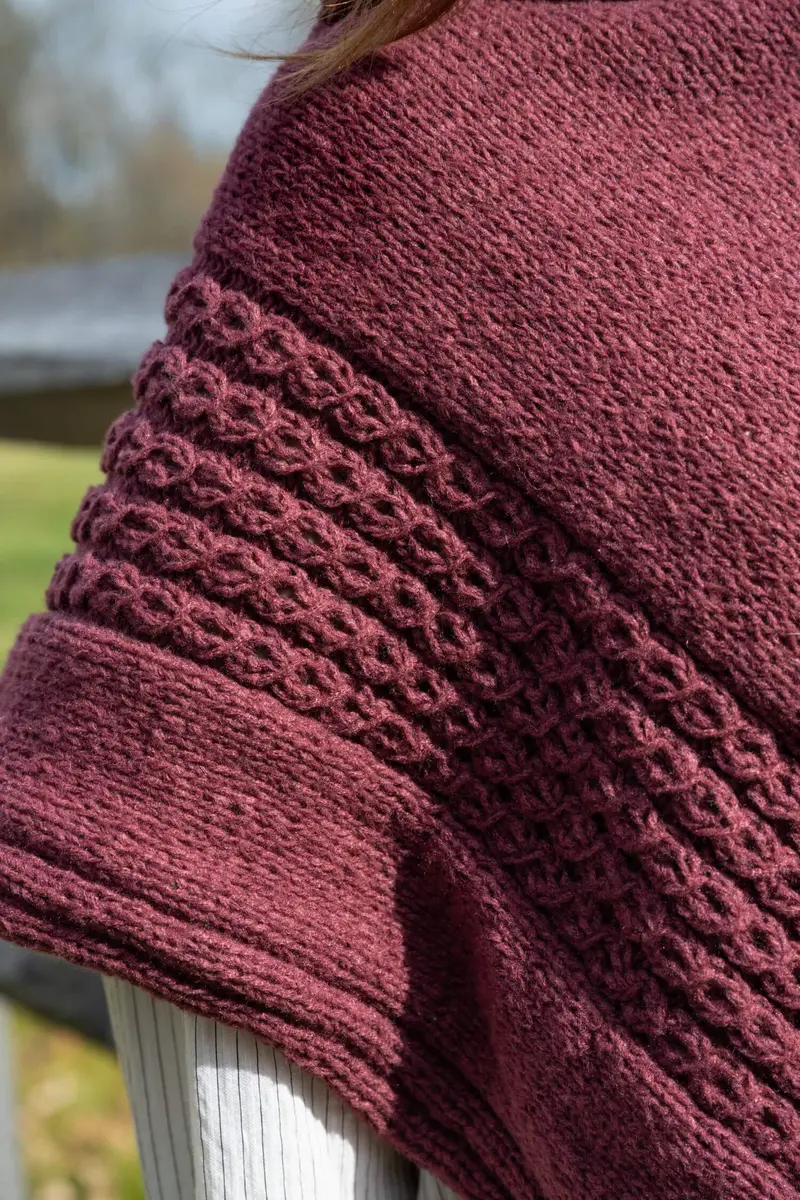 Knit Kit - Mayfair Poncho 2