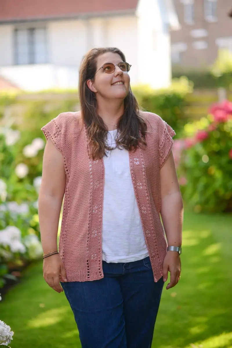 Knit Kit - Meadow Mist Cardigan 1