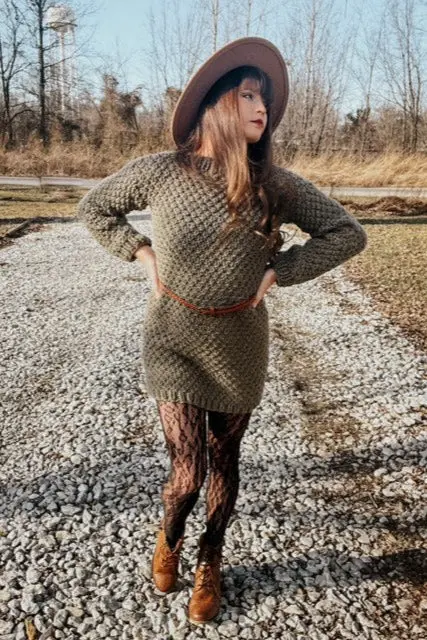 Knit Kit - Meraki Sweater Dress 1