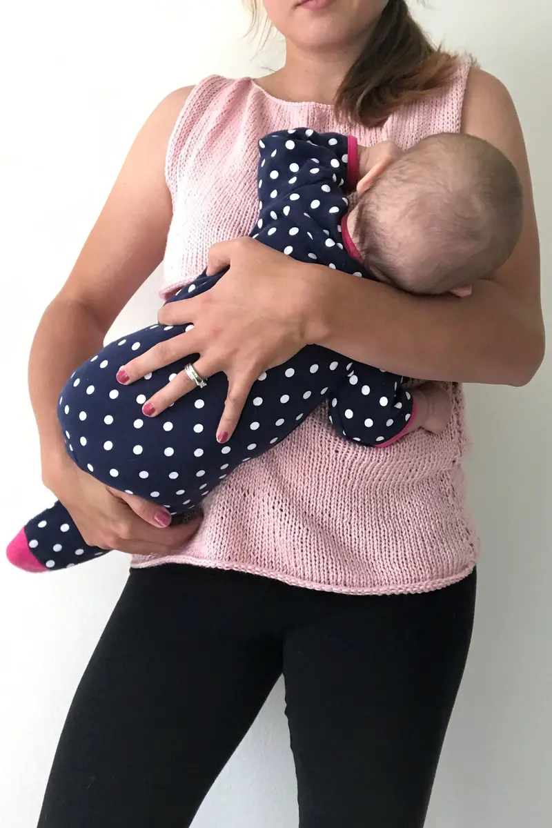 Knit Kit - Milky Mama Nursing Top 1