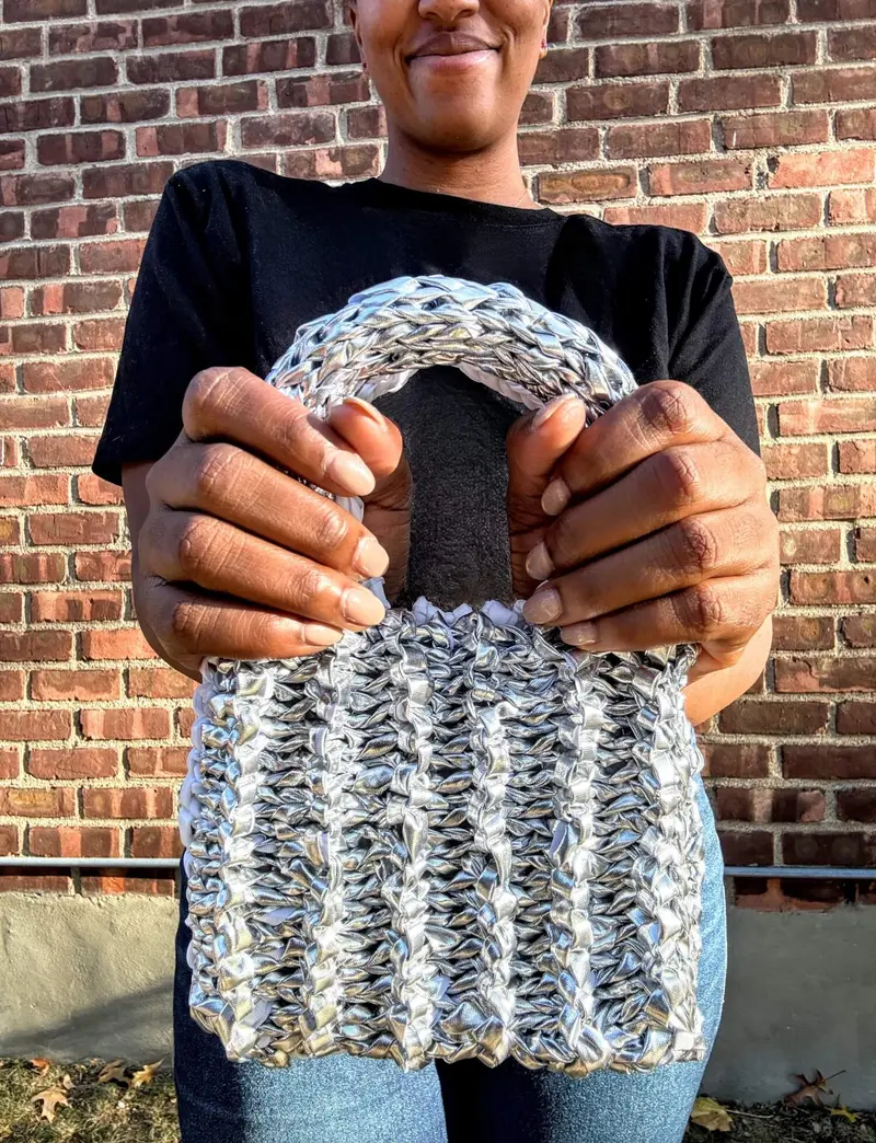 Knit Kit - Mini Knit Note Purse 2