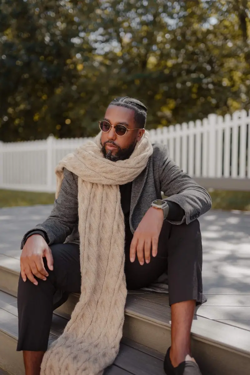 Knit Kit - Mocking Scarf 1