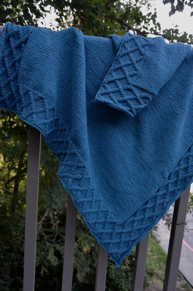 Knit Kit - Moon Baby Blankie 1