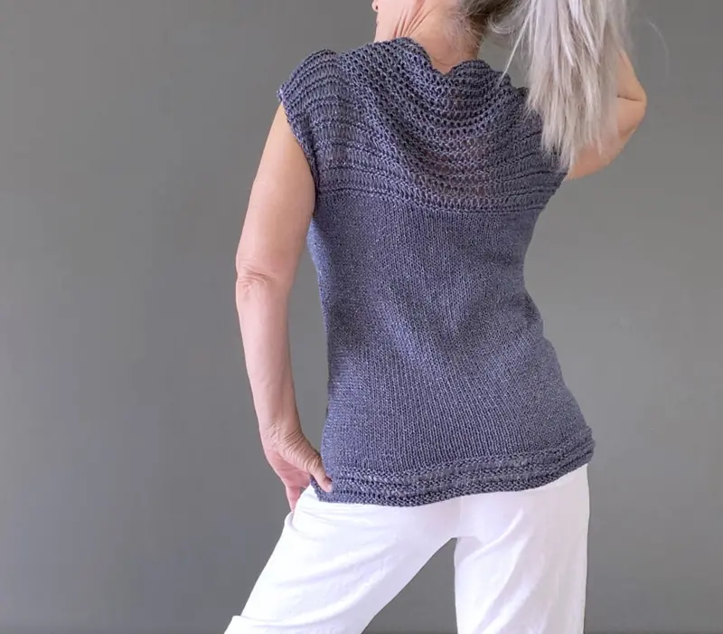 Knit Kit - Moonlight Sleeveless Top 2