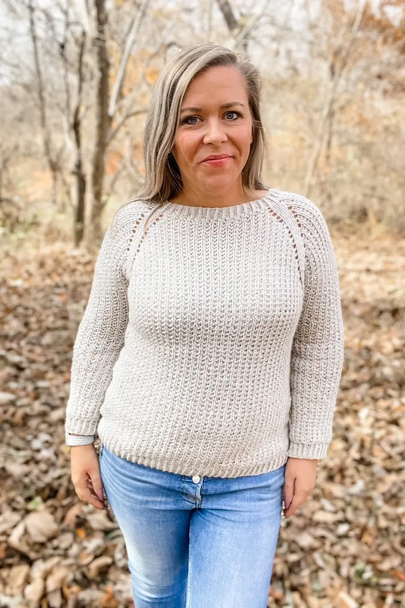 Knit Kit - Moonstone Raglan 1