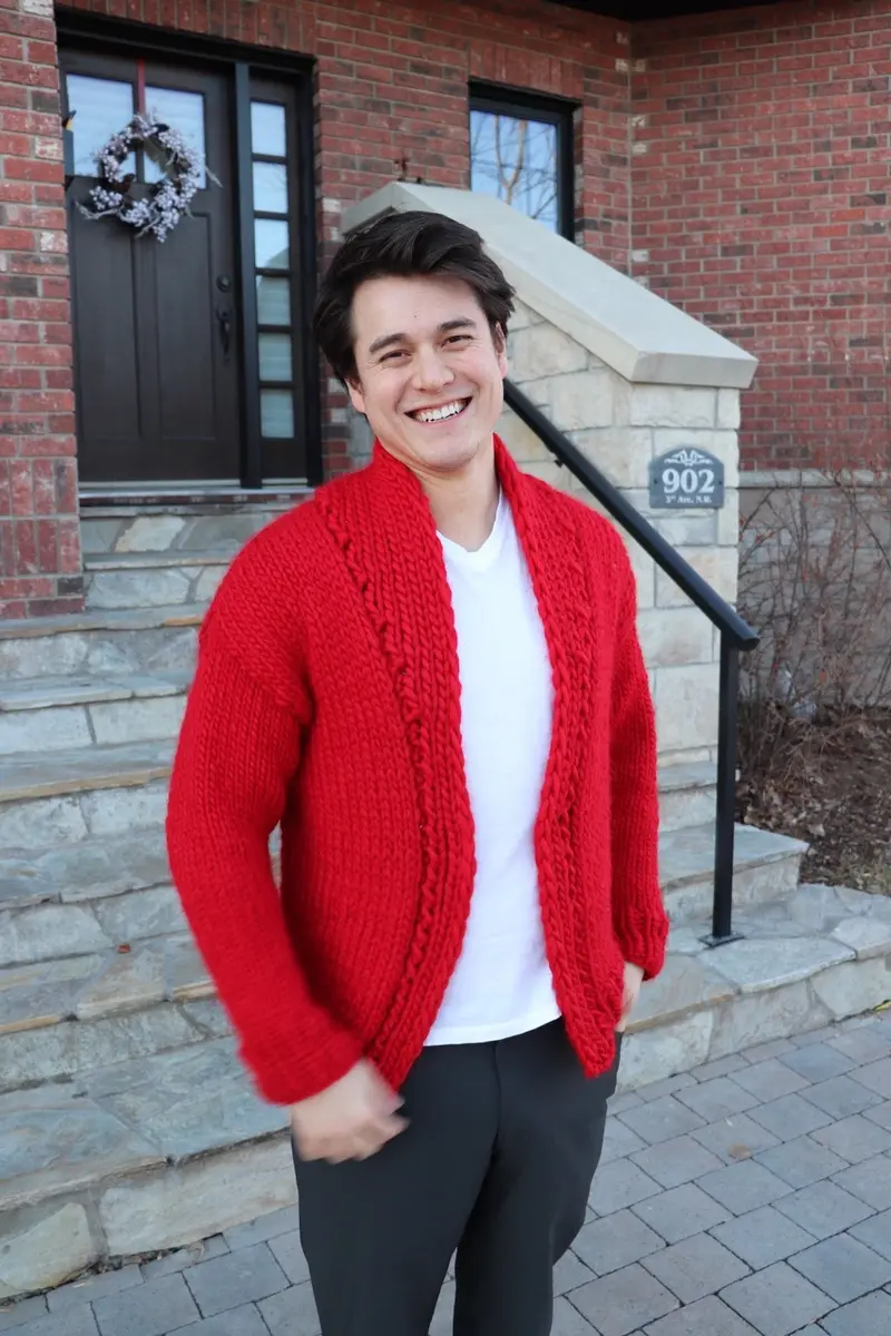 Knit Kit - Mr. Rogers Cardi 1