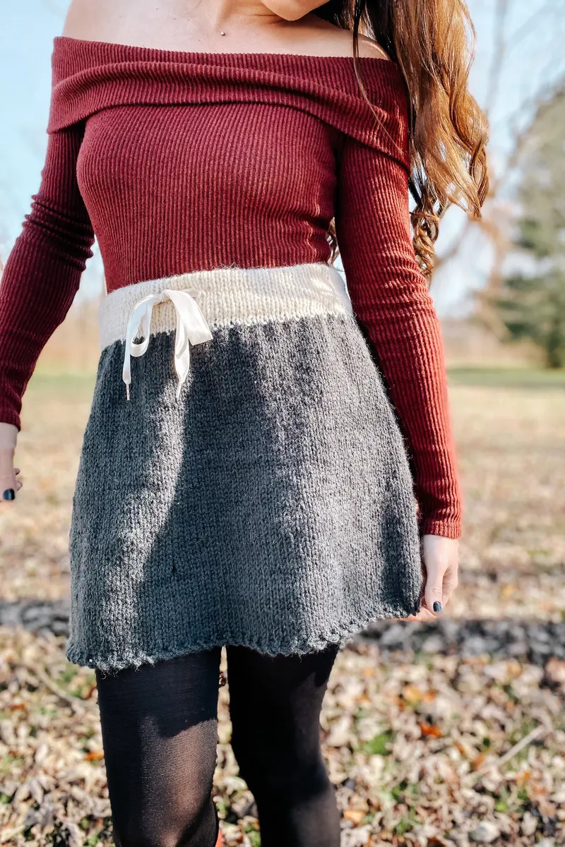 Knit Kit - Mysig Skirt 1