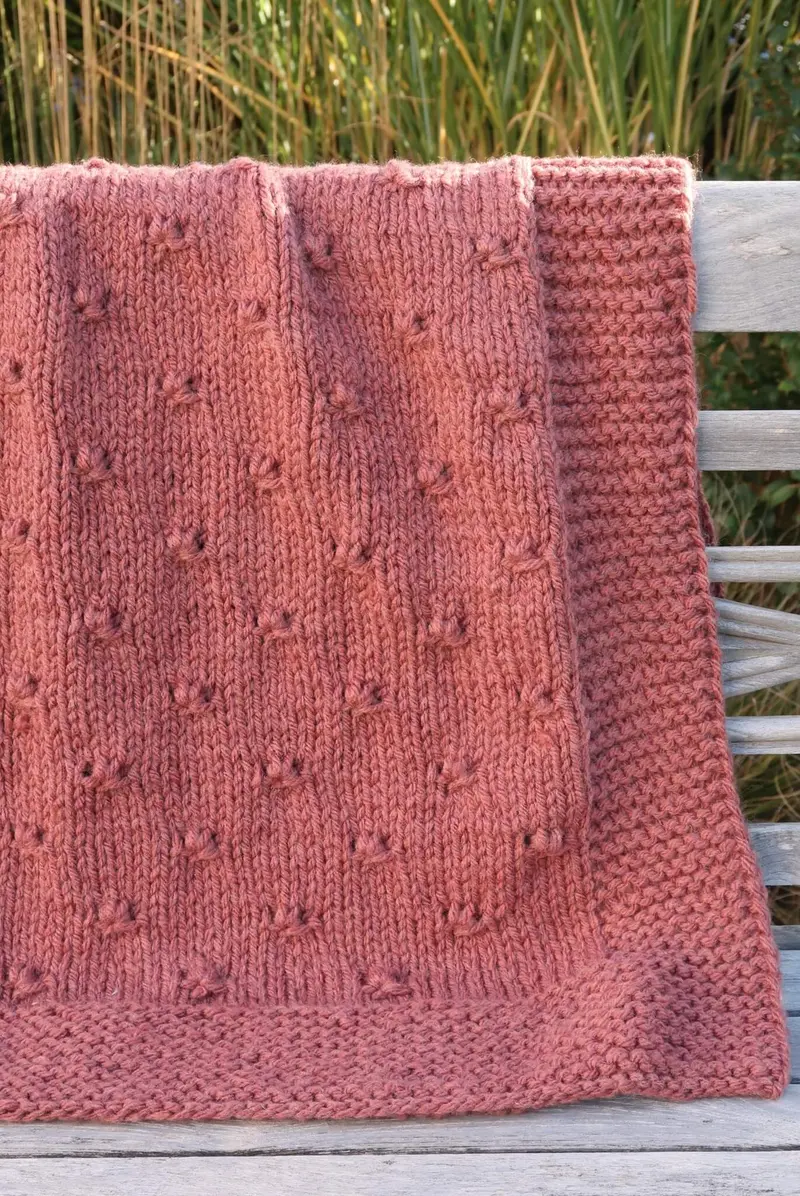 Knit Kit - Nestled Knots Blanket 1