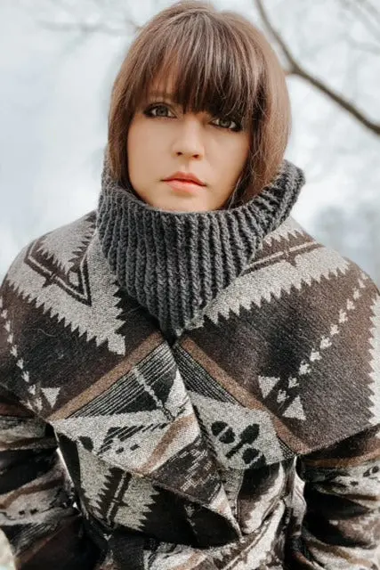 Knit Kit - Noori Hooded Cowl 1
