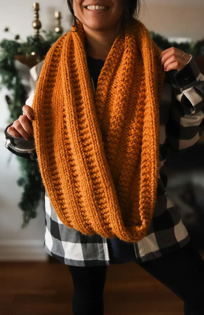 Knit Kit - Nora Infinity Scarf 1