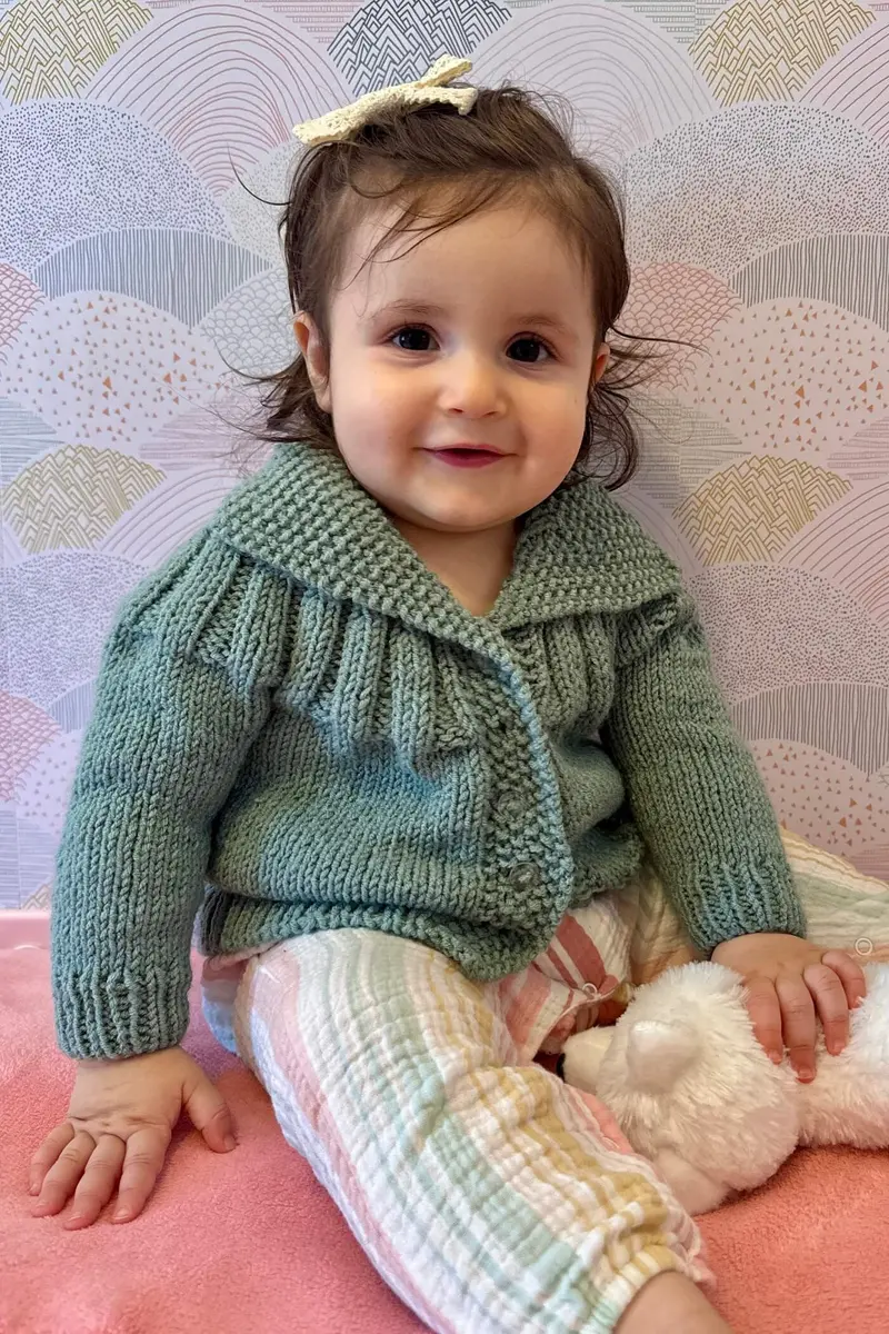 Knit Kit - Nostalgia Baby Cardigan 1