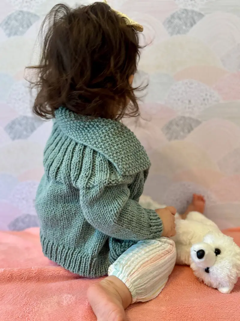 Knit Kit - Nostalgia Baby Cardigan 2