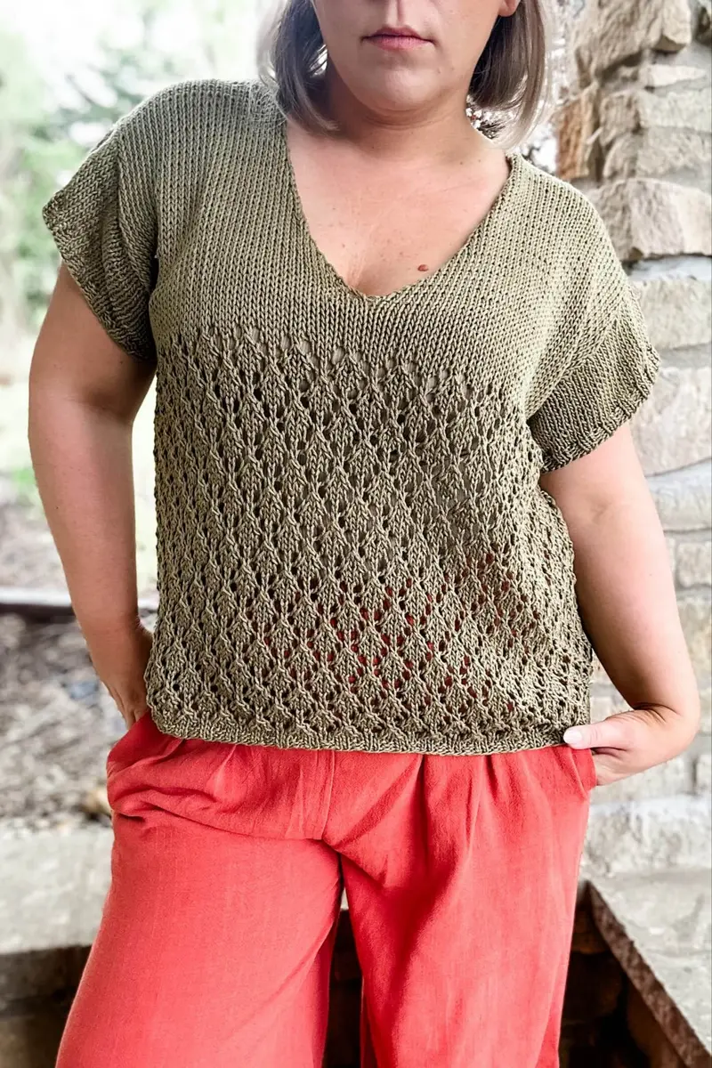 Knit Kit - On The Vine Tee 1