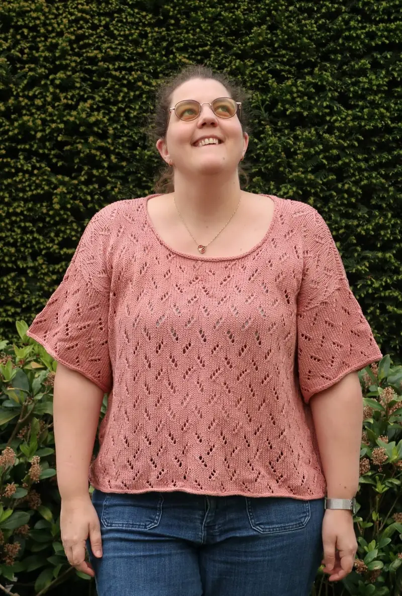 Knit Kit - Open Skies Top 1