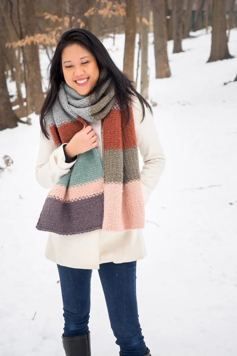 Knit Kit - Palette Scarf 1