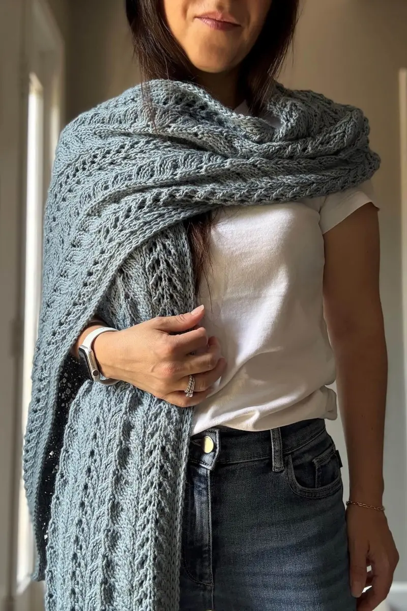 Knit Kit - Pauli Wrap 1
