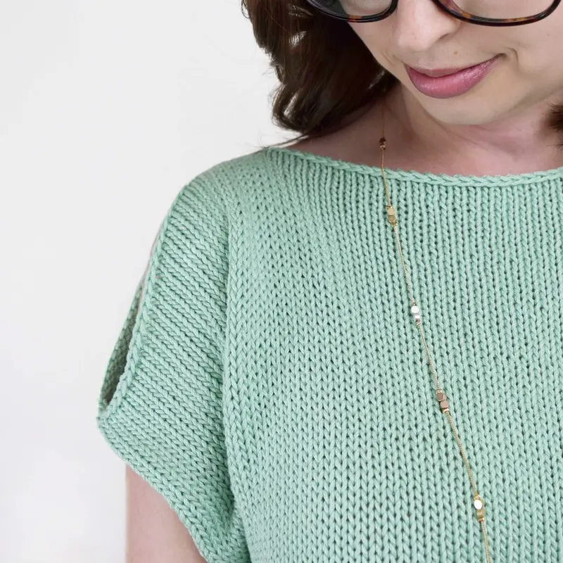 Knit Kit - Peek-A-Boo Tee 2
