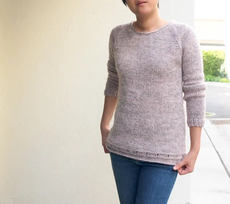 Knit Kit - Quartz Raglan 1
